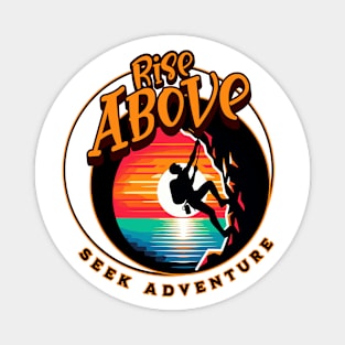 Seek adventure Magnet